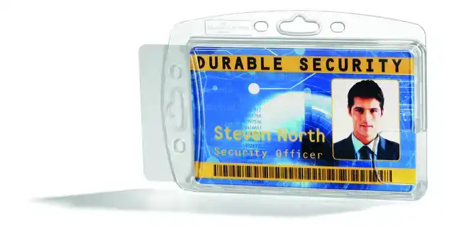 BADGE DURABLE GESLOTEN VOOR 2 KAARTEN
