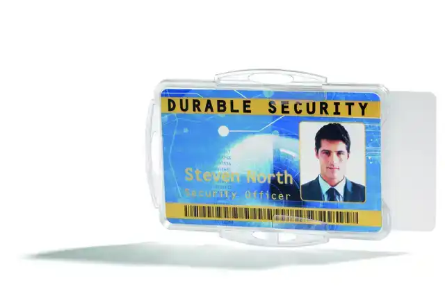 BADGE DURABLE VOOR 2 KAARTEN