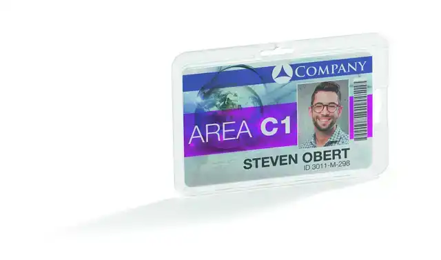 BADGE DURABLE PERMANENT VOOR 1 KAART