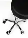 TABOURET KRUK ZWART HOGE GASVEER