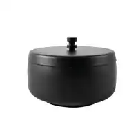 ASBAK BRASQ TAFELMODEL 1 LITER MET