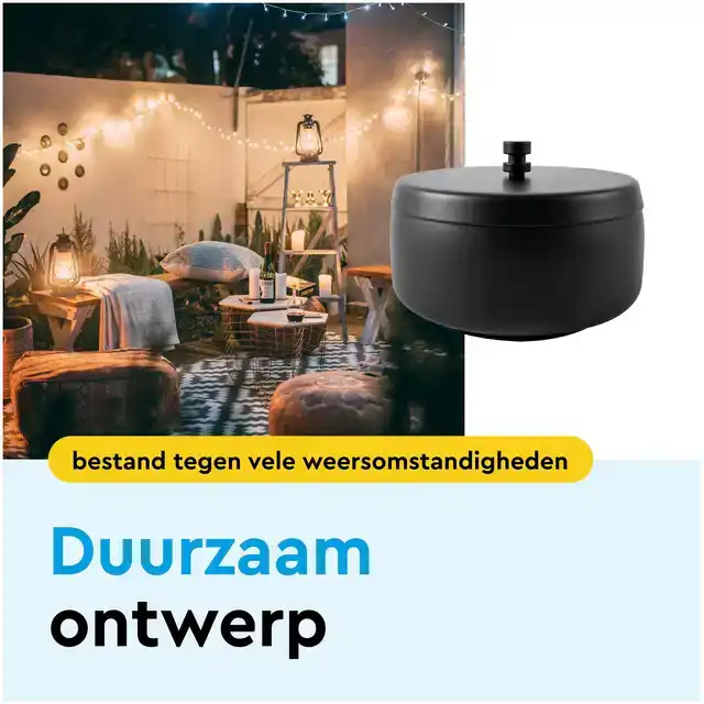 ASBAK BRASQ TAFELMODEL 1 LITER MET