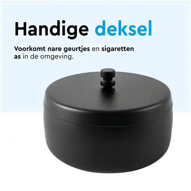 ASBAK BRASQ TAFELMODEL 1 LITER MET