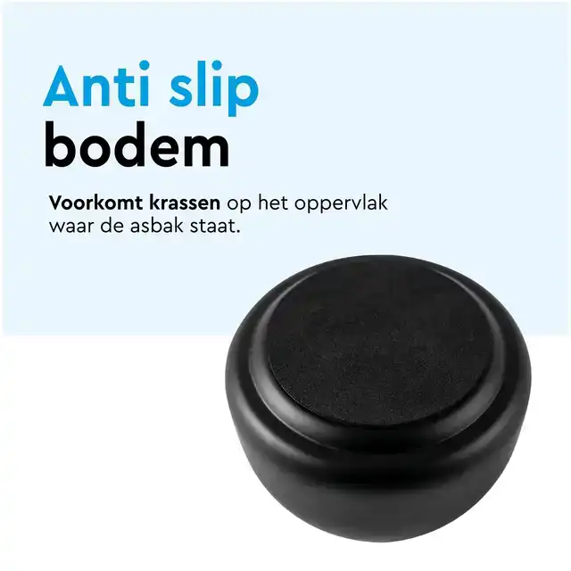 ASBAK BRASQ TAFELMODEL 1 LITER MET