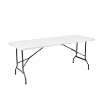 VOUWTAFEL BRASQ 180X70X74CM FT180 WIT