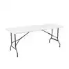 VOUWTAFEL BRASQ 180X70X74CM FT180 WIT