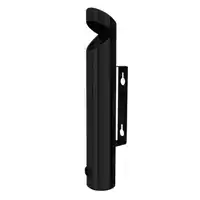 ASBAK WAND BRASQ AT200 RVS ZWART
