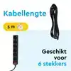 STEKKERDOOS BRASQ 6 VOUDIG 5 METER