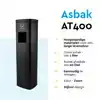 AFVALBAK MET ASBAK BRASQ 20 LITER AT400