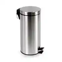 AFVALBAK BRASQ PEDAALEMMER 30 LITER RVS