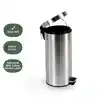 AFVALBAK BRASQ PEDAALEMMER 30 LITER RVS