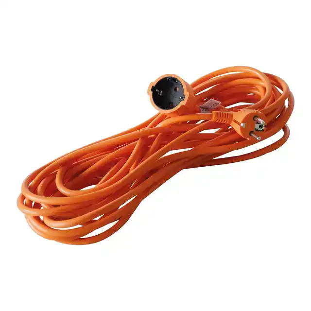 VERLENGKABEL BRASQ 20M ORANJE
