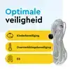 VERLENGKABEL BRASQ 30M WIT