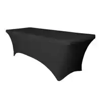 TAFELROK BRASQ 183X76X74CM ZWART