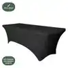 TAFELROK BRASQ 183X76X74CM ZWART