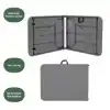 VOUWTAFEL BRASQ 180X70X74CM FT180 GRIJS