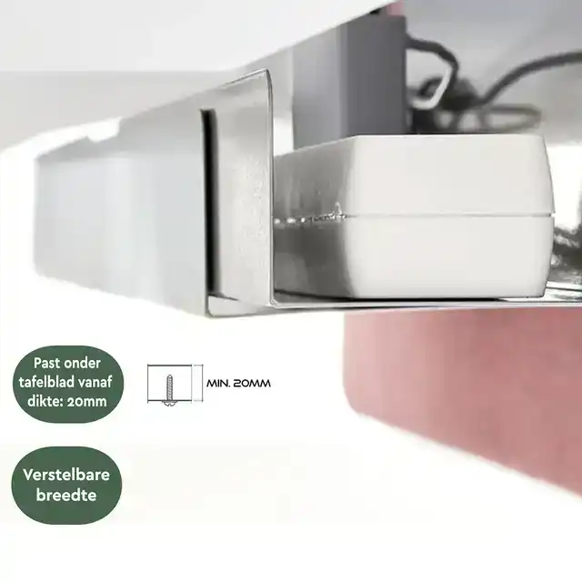 KABELGOOT BRASQ VERSTELBAAR 75-150CM