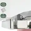 KABELGOOT BRASQ VERSTELBAAR 75-150CM