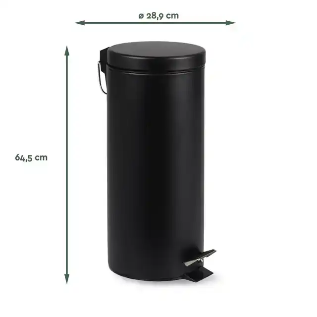 AFVALBAK BRASQ PEDAALEMMER 30 LITER