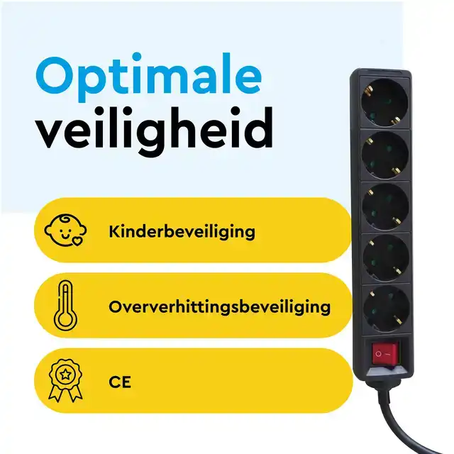 STEKKERDOOS BRASQ 5 VOUDIG 5 METER