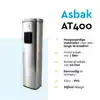 AFVALBAK MET ASBAK BRASQ 20 LITER AT400