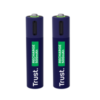 BATTERIJ TRUST USB-C OPLAADBAAR AAA 2
