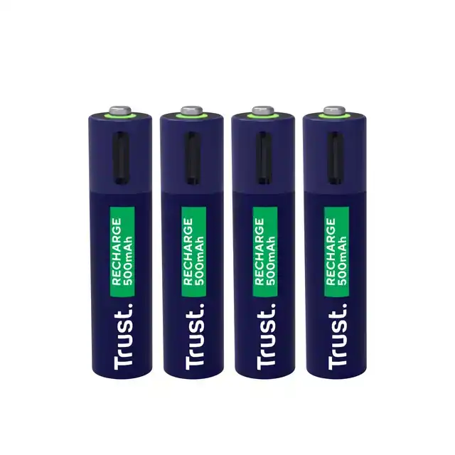 BATTERIJ TRUST USB-C OPLAADBAAR AAA 4
