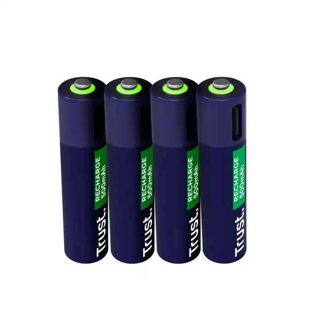 BATTERIJ TRUST USB-C OPLAADBAAR AAA 4