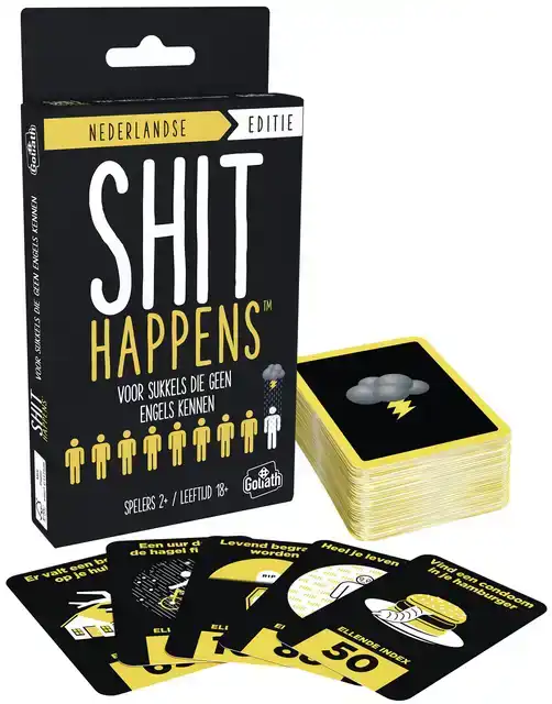 SHIT HAPPENS POCKET EDITIE 18+