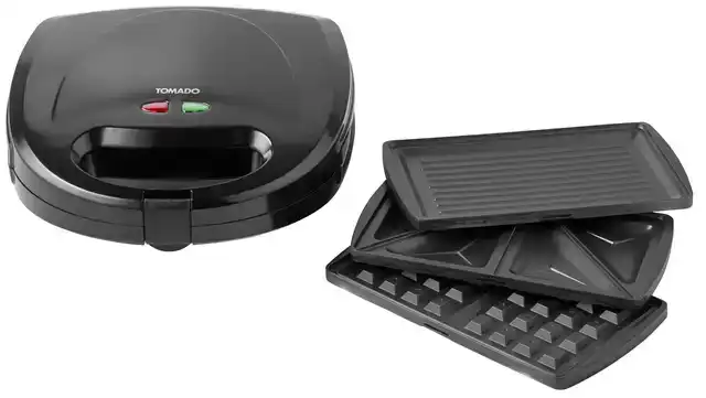 MULTIGRILL TOMADO 3 IN 1 ZWART