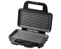 PANINI GRILL TOMADO ZWART RVS