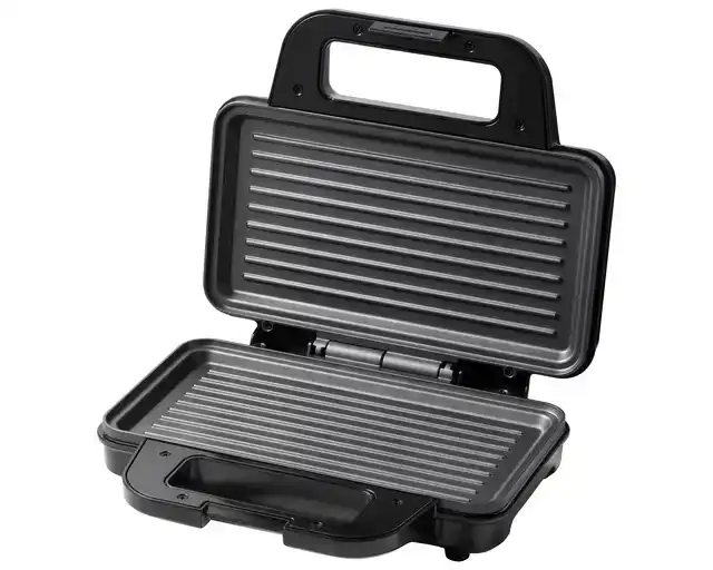 PANINI GRILL TOMADO ZWART RVS