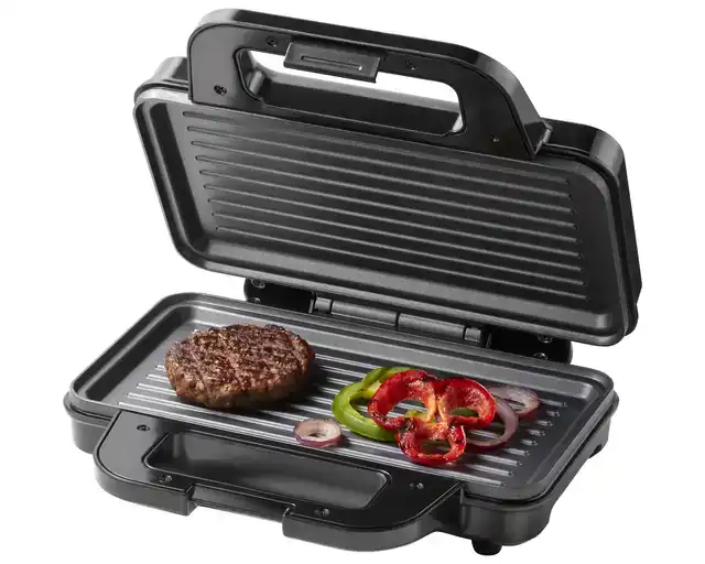 PANINI GRILL TOMADO ZWART RVS