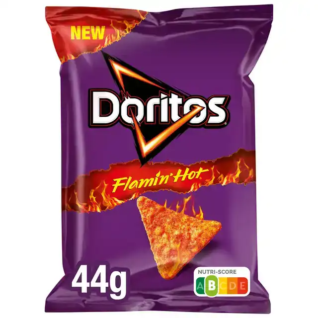 CHIPS DORITOS FLAMIN HOT ZAK 44GR