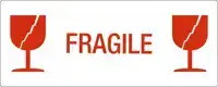 WAARSCHUWINGSETIKET FRAGILE 500 STUKS