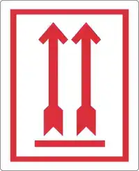 WAARSCHUWINGSETIKET PIJL OMHOOG RD 500