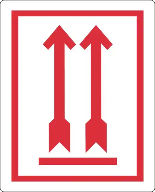 WAARSCHUWINGSETIKET PIJL OMHOOG RD 500