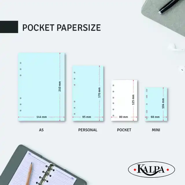 ORGANIZER KALPA POCKET + AG26-27 7D/2P