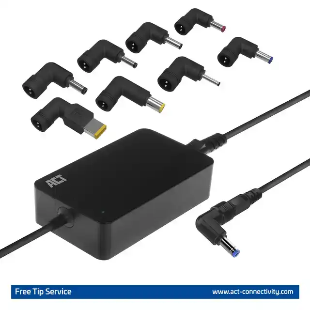 COMPACTE LAPTOPLADER 65W (LAPTOPS TOT