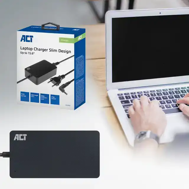 COMPACTE LAPTOPLADER 65W (LAPTOPS TOT