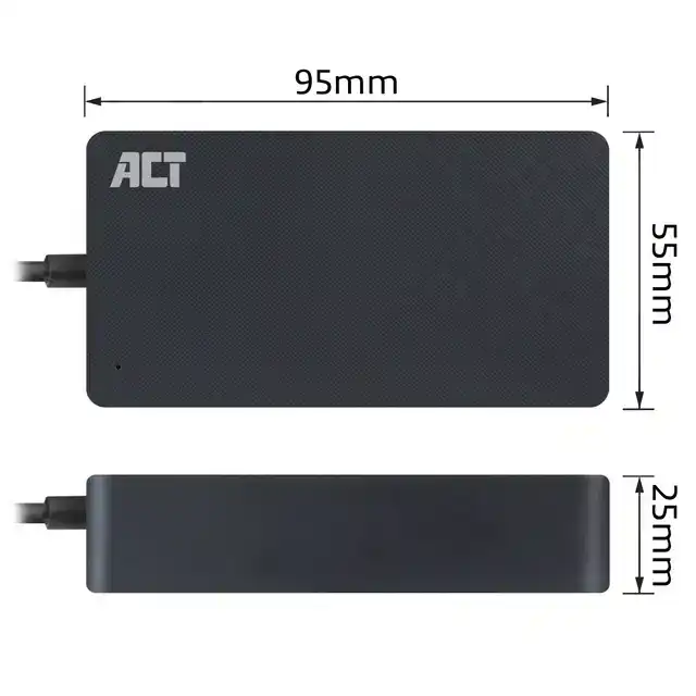 COMPACTE LAPTOPLADER 65W (LAPTOPS TOT