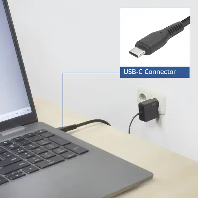 USB-C LAPTOPLADER 65W MET POWER