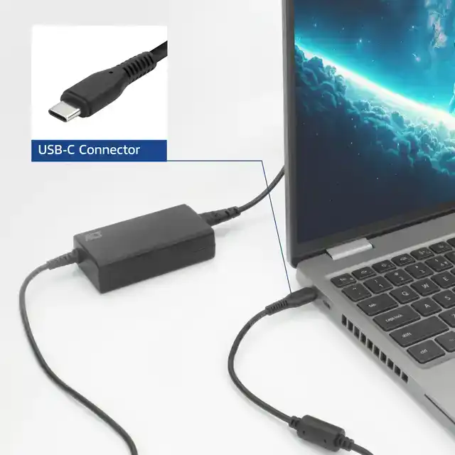 USB-C LAPTOPLADER MET POWER DELIVERY