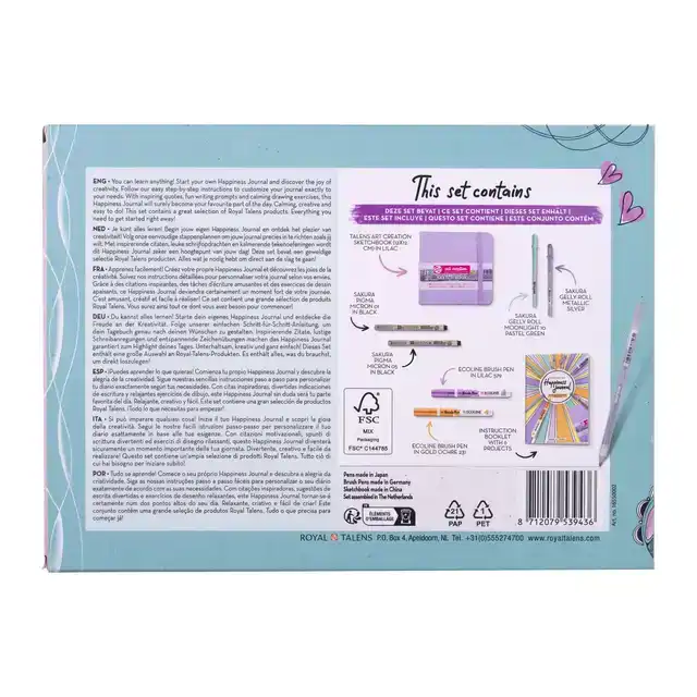 JOURNAL ROYAL TALENS SET 8DELIG PAARS