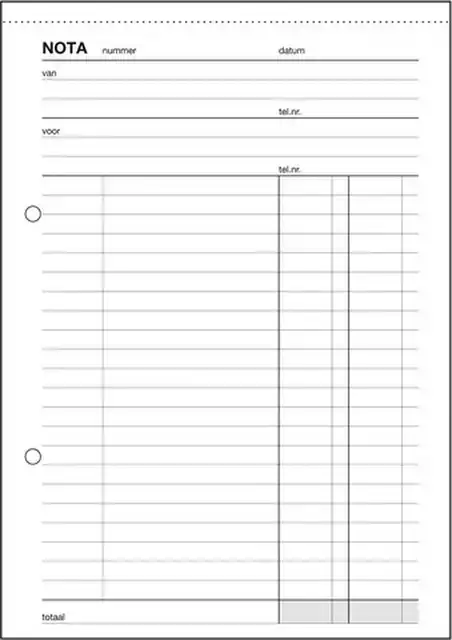 NOTABLOK SIGEL EXPRES A5 HOOG BLOK A 100 BLAD