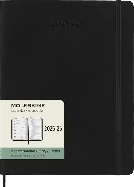 AG25/26 MSK PLAN WEEK 7D/1P XL SC BLACK