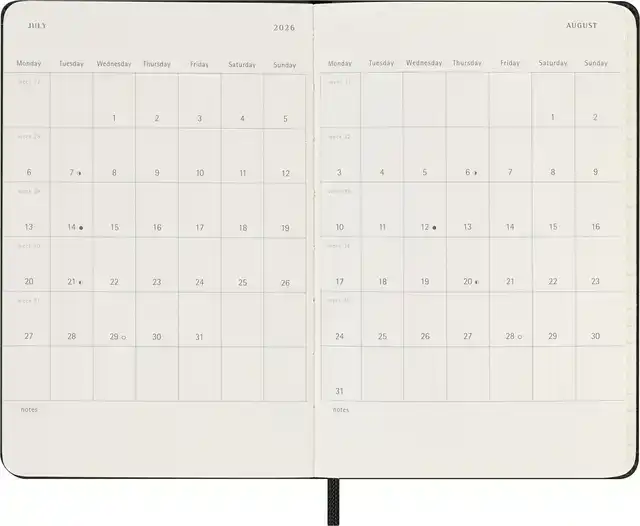 AGENDA 2026 MSK PLAN WEEK 7D/2P POCKET
