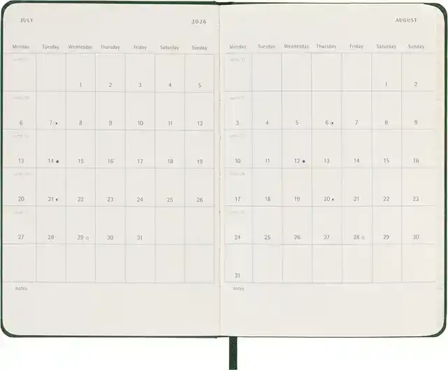 AGENDA 2026 MSK PLAN WEEK 7D/1P POCKET