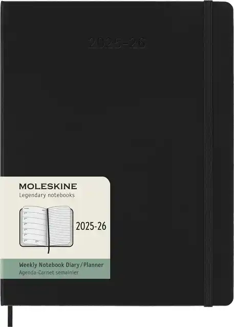 AG25/26 MSK PLAN WEEK 7D/1P XL HC BLACK