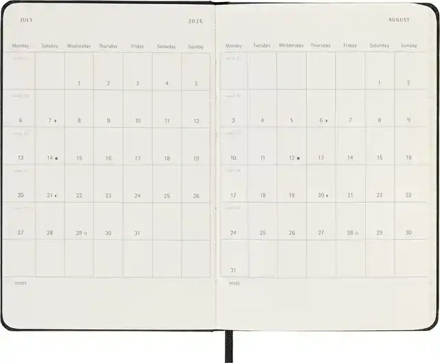 AG25/26 MSK PLAN WEEK 7D/1P POCKET HC